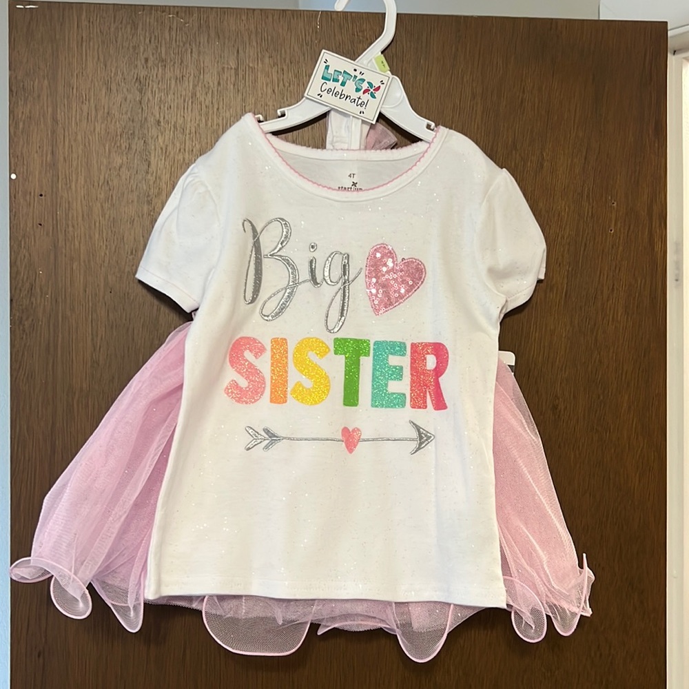 Big Sister 3 Piece Tutu Set